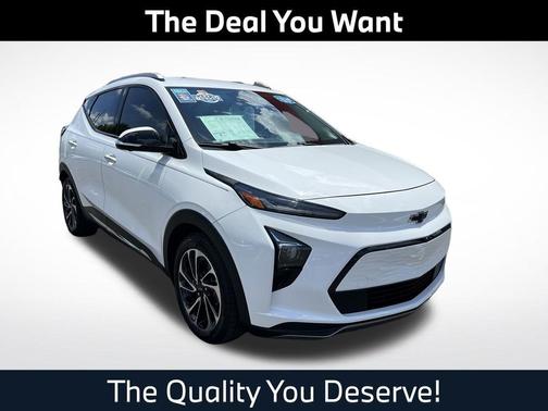 Summit White 2022 Chevrolet Bolt EUV FWD Premier
