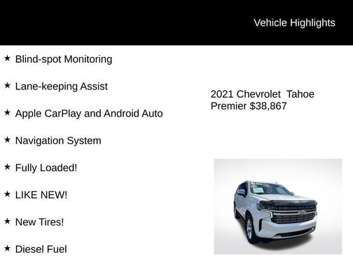 2021 Chevrolet Tahoe Premier