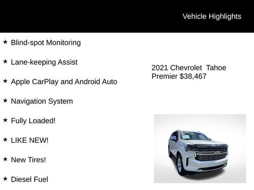 2021 Chevrolet Tahoe Premier