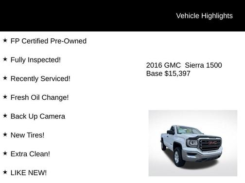 2016 GMC Sierra 1500 Base