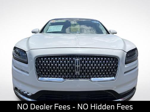 Pristine White 2021 Lincoln Nautilus Black Label