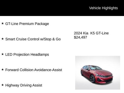 2024 Kia K5 GT-Line