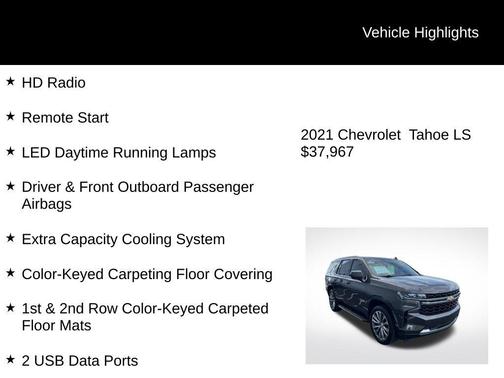 2021 Chevrolet Tahoe LS