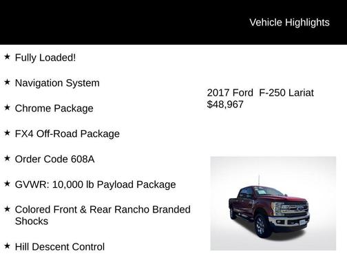 2017 Ford F-250 Lariat