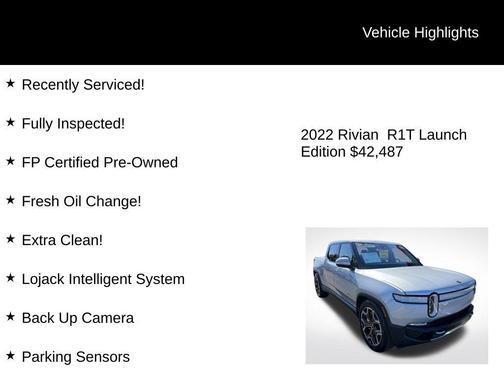 2022 Rivian R1T Launch Edition