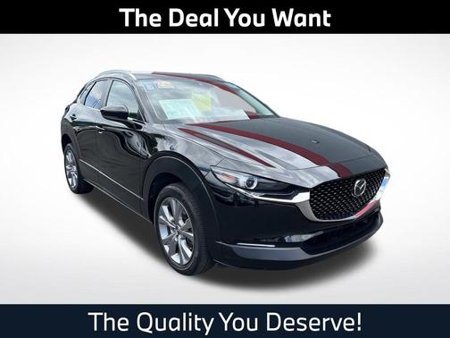 Jet Black Mica 2023 Mazda CX-30 2.5 S Preferred Package
