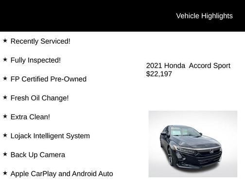 2021 Honda Accord Sport 1.5T