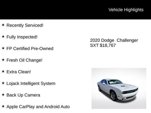 2020 Dodge Challenger SXT