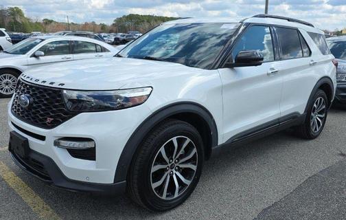 White Metallic 2020 Ford Explorer ST