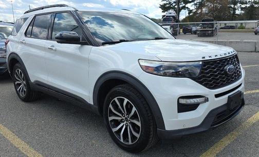 White Metallic 2020 Ford Explorer ST