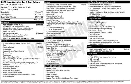 Bright White Clearcoat 2024 Jeep Wrangler 4xe Sahara