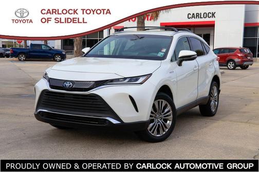 White 2021 Toyota Venza XLE