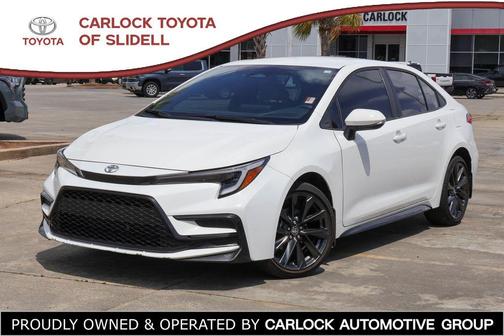 White 2024 Toyota Corolla SE