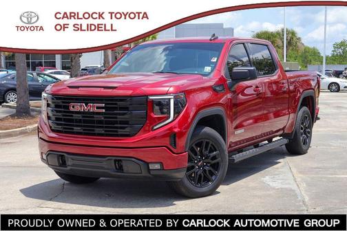 Volcanic Red 2024 GMC Sierra 1500 Elevation