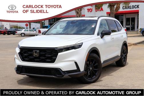 White 2023 Honda CR-V Hybrid Sport