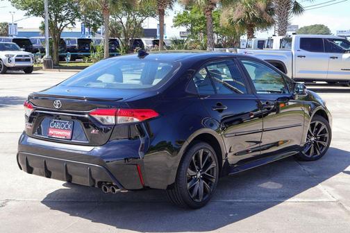 Midnight Black Metallic 2023 Toyota Corolla SE