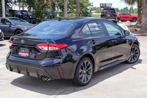Midnight Black Metallic 2024 Toyota Corolla SE