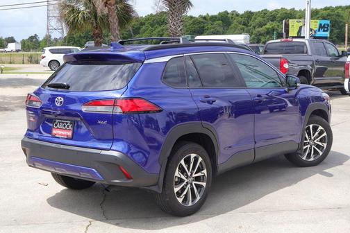 Blue 2024 Toyota Corolla Cross XLE