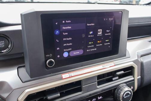 Black 2025 Toyota Tacoma SR5