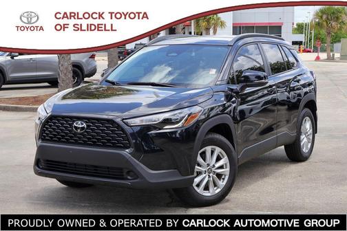 Jet Black 2025 Toyota Corolla Cross LE