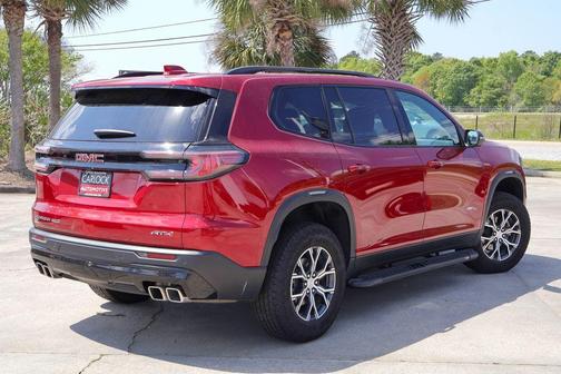 Volcanic Red 2024 GMC Acadia AT4
