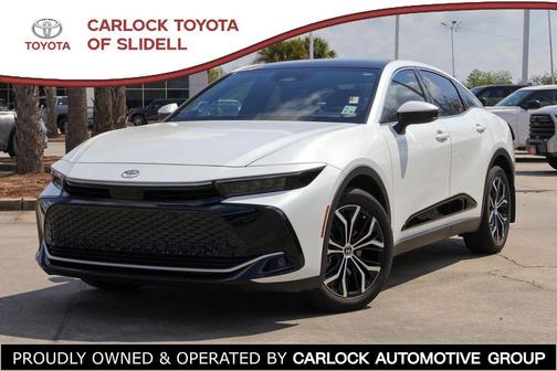 Oxygen White 2024 Toyota Crown Limited