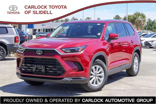 Ruby Flare Pearl 2025 Toyota Grand Highlander XLE