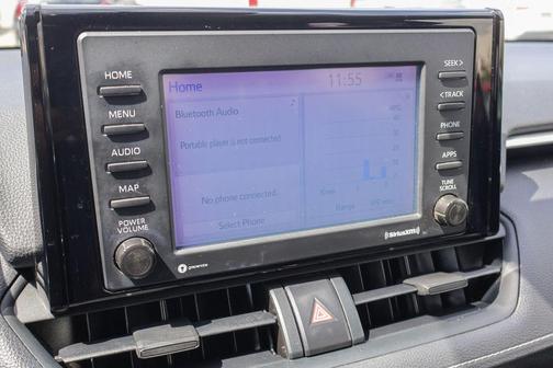 Red 2020 Toyota RAV4 LE