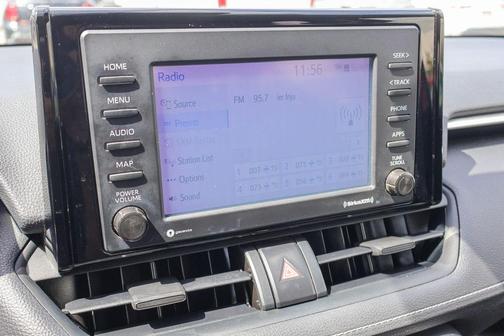 Red 2020 Toyota RAV4 LE