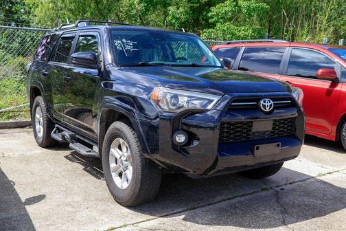Midnight Black Metallic 2021 Toyota 4Runner SR5