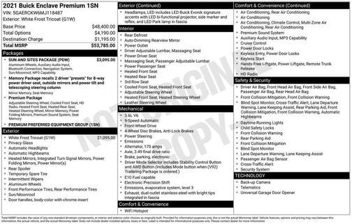 2021 Buick Enclave Premium