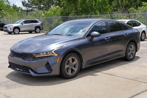 Gravity Gray 2021 Kia K5 LXS