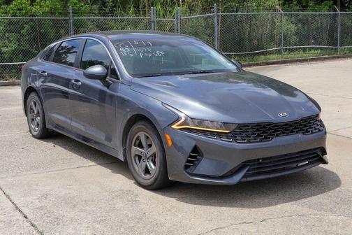Gravity Gray 2021 Kia K5 LXS