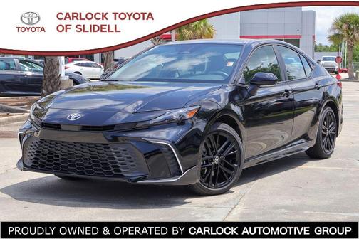 Midnight Black Metallic 2026 Toyota Camry SE