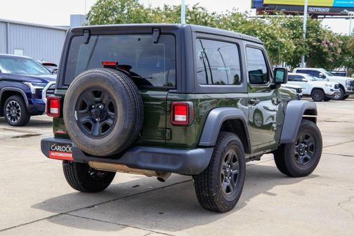 Sarge Green Clearcoat 2021 Jeep Wrangler Sport