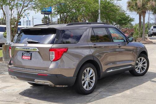 Stone Gray 2021 Ford Explorer XLT