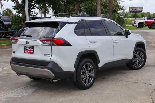 Wind Chill Pearl 2023 Toyota RAV4 Hybrid Limited