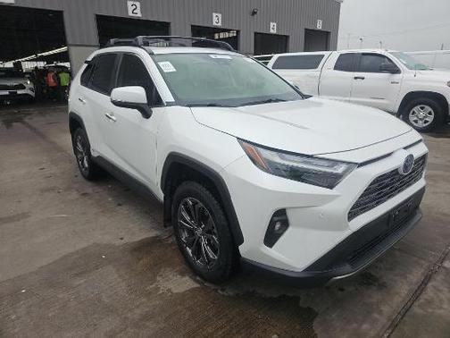 Wind Chill Pearl 2023 Toyota RAV4 Hybrid Limited