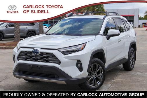 Wind Chill Pearl 2023 Toyota RAV4 Hybrid Limited