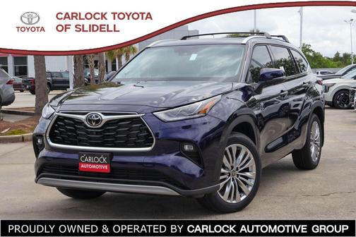 Gray 2026 Toyota Highlander Platinum
