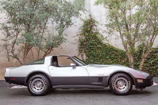 Silver Metallic 1982 Chevrolet Corvette Coupe