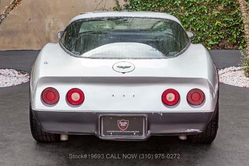 Silver Metallic 1982 Chevrolet Corvette Coupe