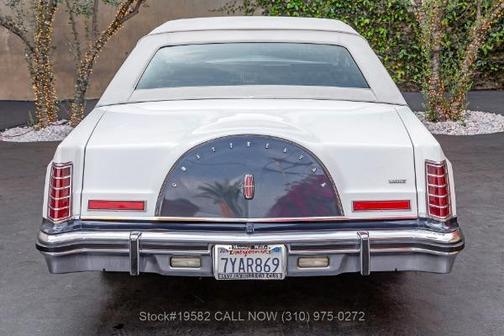 Blue 1979 Lincoln Continental Mark V