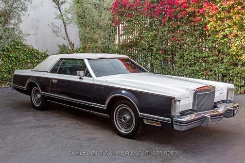 Blue 1979 Lincoln Continental Mark V