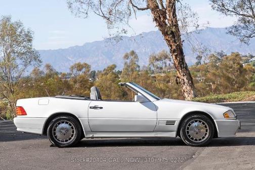 Arctic White 1991 Mercedes-Benz SL-Class 500SL Roadster