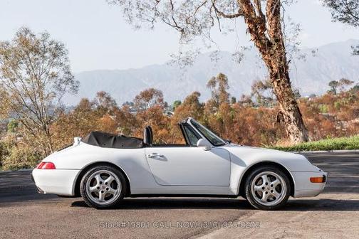White 1998 Porsche 911 Carrera Cabriolet