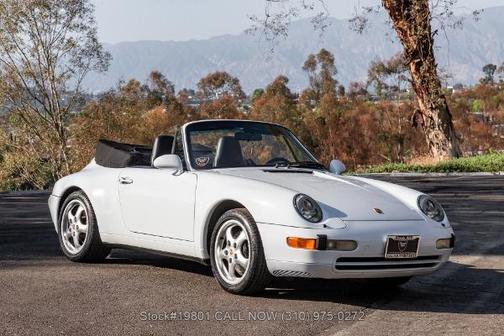 White 1998 Porsche 911 Carrera Cabriolet