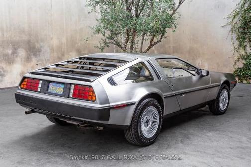 Stainless Steel 1981 Delorean DMC-12