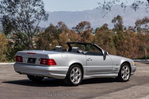 Silver 2002 Mercedes-Benz SL-Class Base
