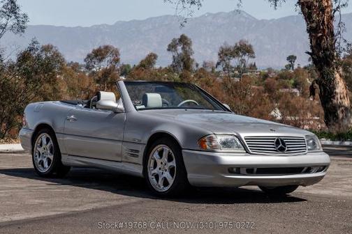 Silver 2002 Mercedes-Benz SL-Class Base